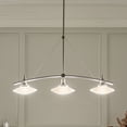 thumbnail image 4 of Kichler Lighting - Three Light Linear Chandelier - Structures - 3 Light Pendant, 4 of 5