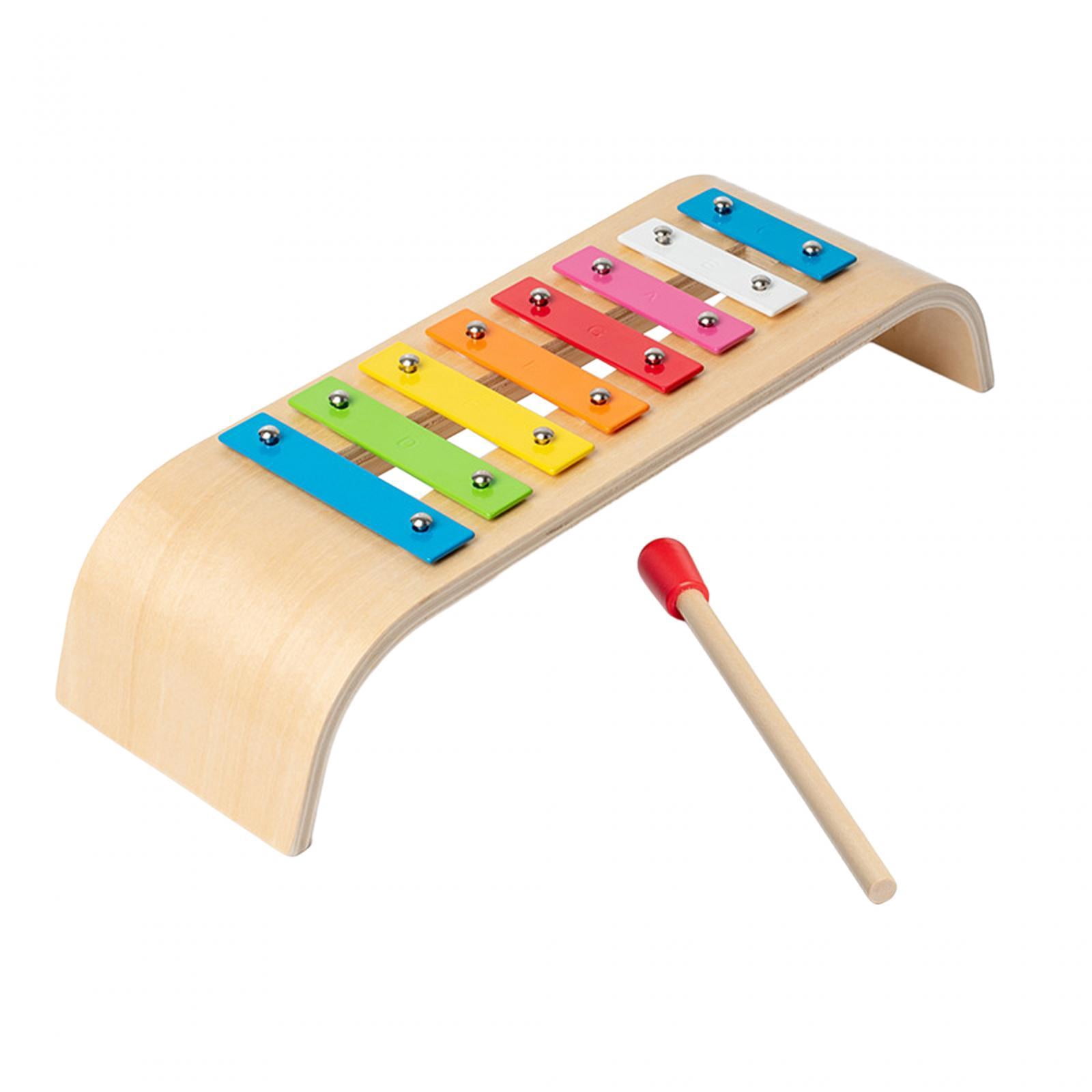LeeQinersw 8 Scales Xylophone with Mallets Kids Music Learning Toys for Kids and Adult Band