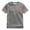 Gray, variant on Men's USA 250th Anniversary Shirt We The People Patriotic Flag Graphic Short Sleeve Tee