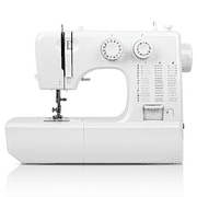 BCOOSSS Sewing Machine for Beginner Portable Sewing Machine With 45 Stitches and 3 Sewing Feet