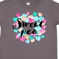 thumbnail image 4 of Inktastic Sweet Pea Hearts Boys or Girls Toddler T-Shirt, 4 of 5