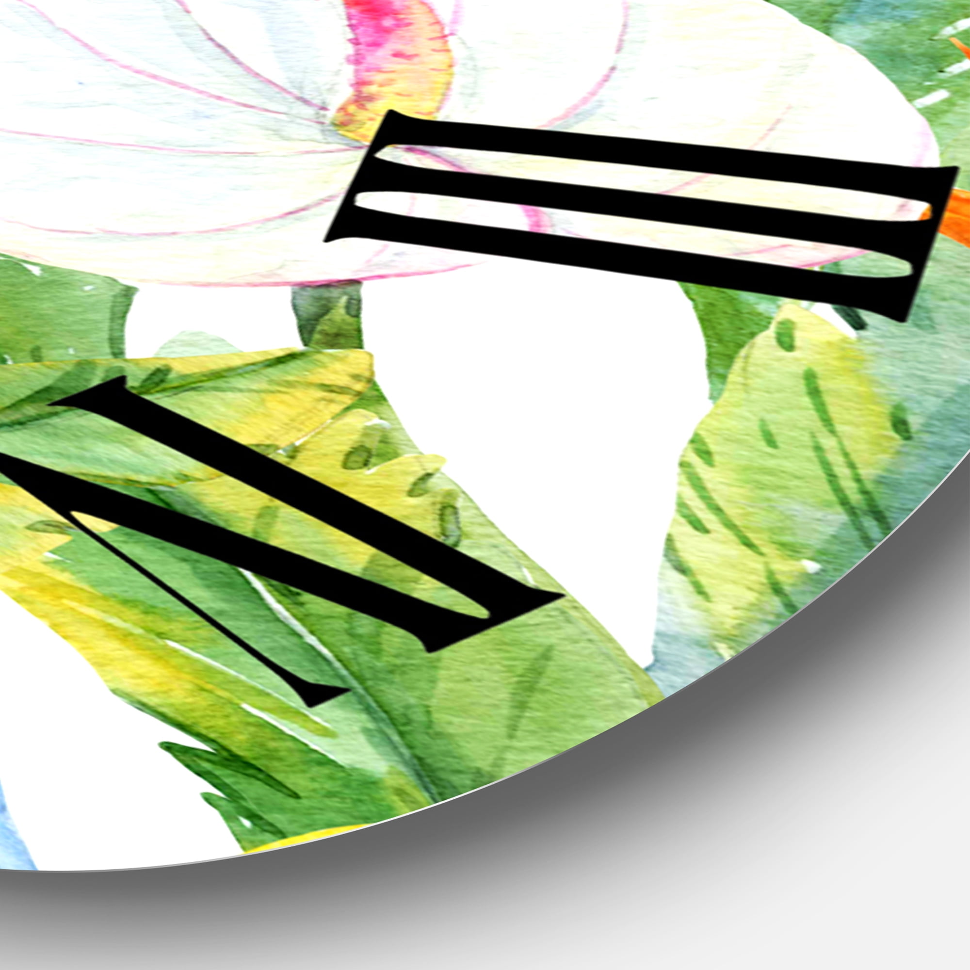 Designart 1 in Quartz Modern/Contemporary Wall Clock