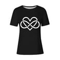 thumbnail image 4 of Linen Crop Tops for Women Summer Work Out Shirts Gym Loose Crop Workout Tank Tops for Women Built In Bra, 4 of 4