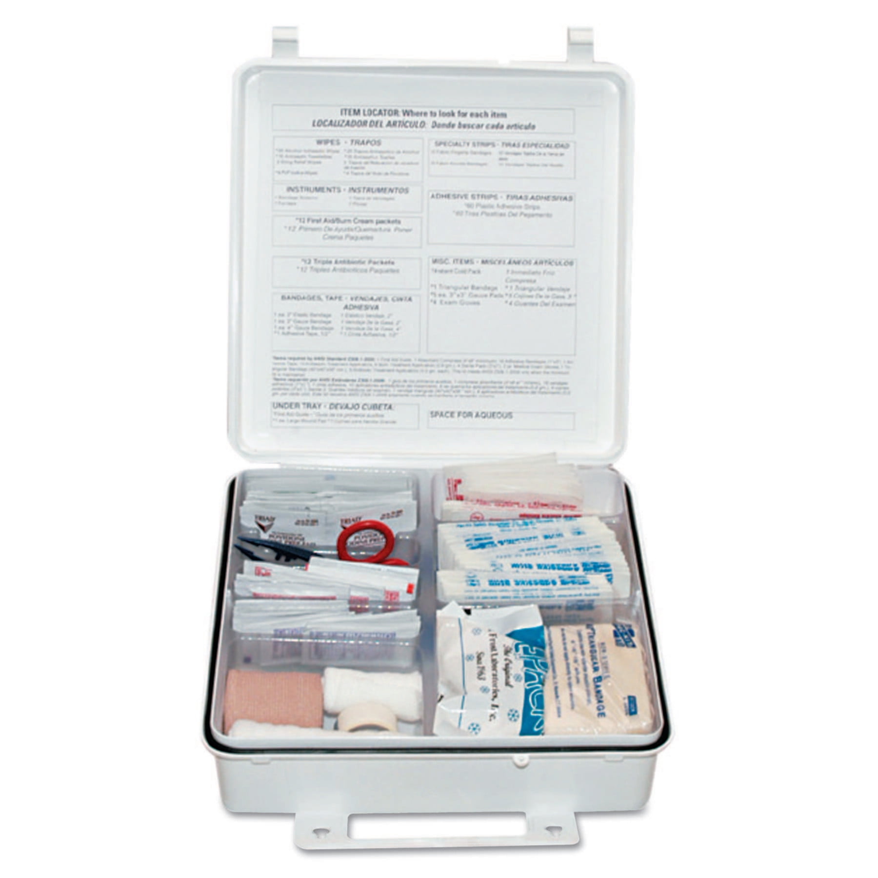 PacKit 50 Person ANSI First Aid Kits, Weatherproof Plastic
