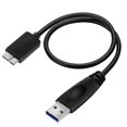 thumbnail image 1 of Saitech It Usb 3.0 Cable A To Micro B High Speed Upto 5 Gbps Data Transfer Cable For Portable External Hard Drive Cable (Saitech It-015) 45Cm, 1 of 10