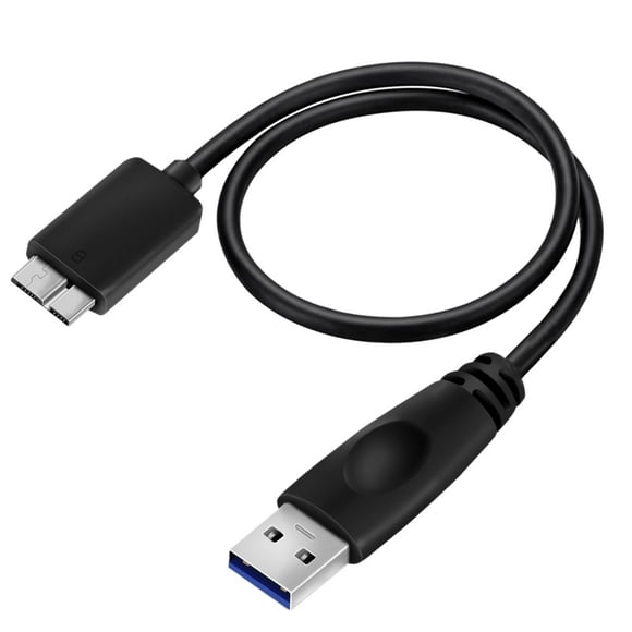 Saitech It Usb 3.0 Cable A To Micro B High Speed Upto 5 Gbps Data Transfer Cable For Portable External Hard Drive Cable (Saitech It-015) 45Cm