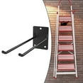 thumbnail image 2 of yaaqii 2 Pcs Garage Storage Organizer Steel Wall Mount Hanger for Garden Tool Storage, 2 of 10