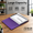 Purple, variant on Black Business Card Holder, Professional PU Leather and Stainless Steel Wallet for Credit, ID, and Personal Cards