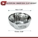 thumbnail image 4 of Tapas de centro de rueda de Unique Bargains para Ford Explorer 1993-2003 en tono plateado cromado de plástico 1 Pc, 4 of 7