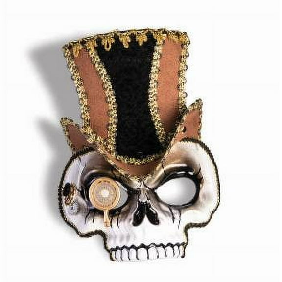 MASK-SIR STEAMPUNK W/BROWN HAT