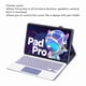 thumbnail image 4 of Tab P11 Pro Gen 2 Funda Con Teclado Para Tableta Con Trackpad, Teclado Magnético Inalámbrico Desmontable, Cubierta Inteligente De Protección Completa Con Soporte Para, 4 of 7