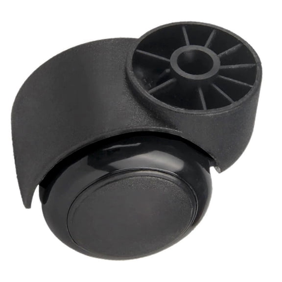 2 Inch Black Silent Stemless Caster - Replacement Chair Wheels compatible with Office Chairs - Furniture Casters - 5pcs