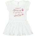 thumbnail image 3 of Inktastic Wrestling Future Wrestler Girls Girls Toddler Dress, 3 of 5