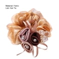 thumbnail image 4 of SPRING PARK Fashion Flower Decor Hair Ties Hair Rope Faux Pearls Scrunchies Hair Ring Hair Tie Accessories for Women and Girls Scrunchies, 4 of 5