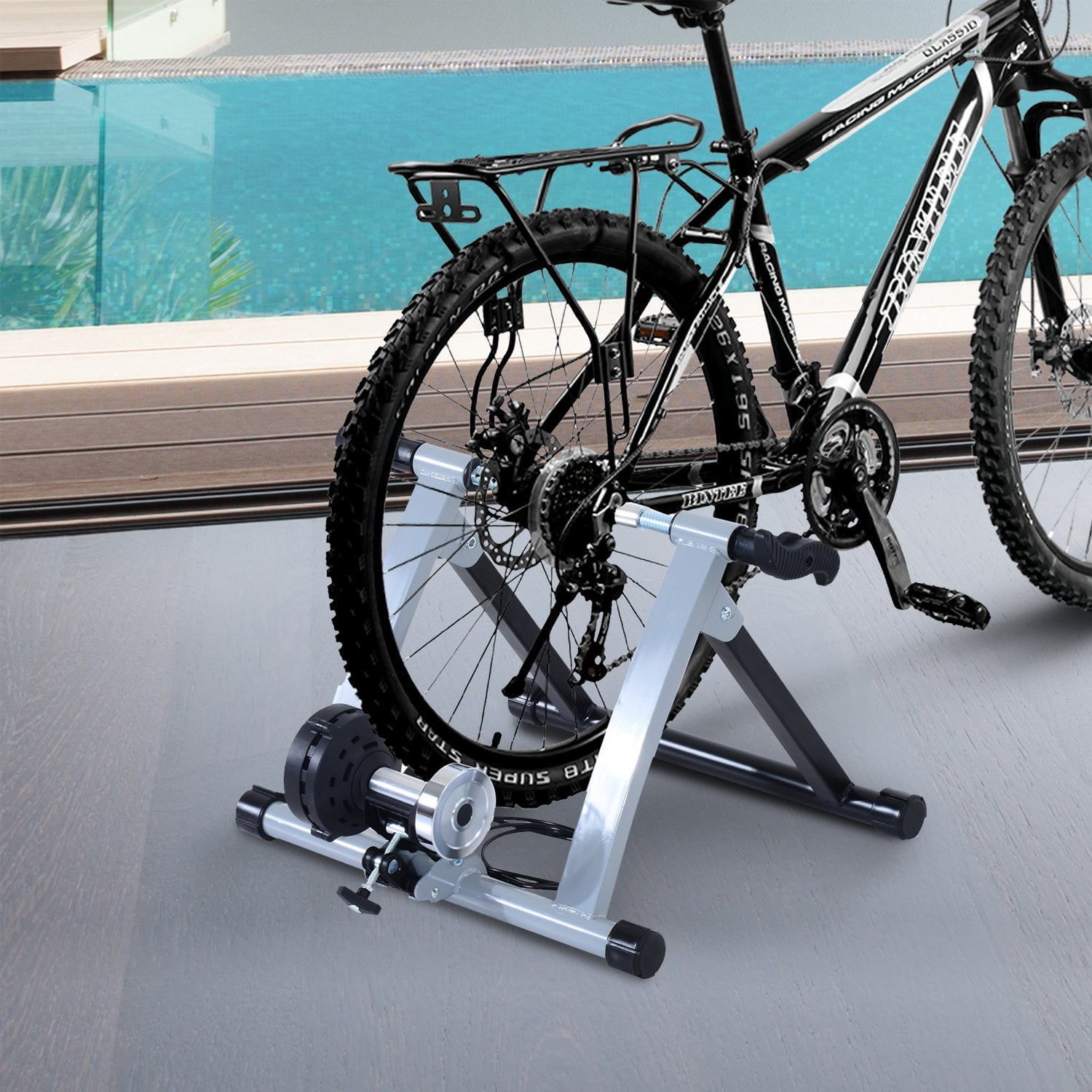 Soozier Indoor Magnetic Bike Trainer
