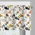 thumbnail image 5 of Ambesonne Mushroom Valance & Curtain, Realistic Style Fresh, 55"x24", Multicolor, 5 of 7