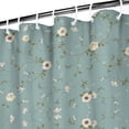 thumbnail image 3 of Waterproof Beautiful Colorful Floral Shower Curtain 72x72 Inch Boho Style Polyester Unique Shower Curtain for Bathroom Hotel Home Decor with 12 Plastic Hooks, 3 of 5