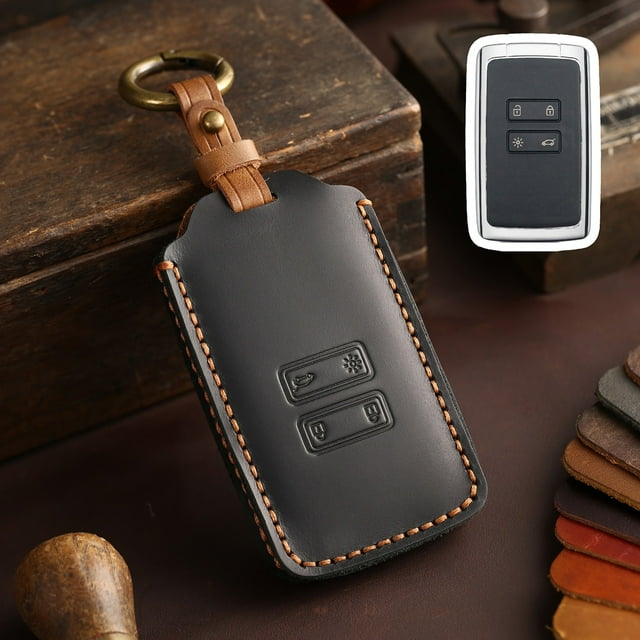 Car Key Fob Cover Case Protector For Renault Koleos Kadjar Key Cover Car Key Protector Shell Case