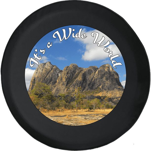 Great Plains Wide World Sahara Spare Tire Cover fits Jeep RV & More 28