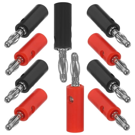 unbranded  10 Pcs Electrical Cable Audio Splitter Banana Plug Connector