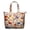 Pioneer Flower Floral-1, variant on Pioneer Flower Floral Print Pattern Travel Tote Bags for Women Carry On,Large Weekender Bags for Women Travel,Multi Functional Duffle Bag for Work,Shopping,Sports