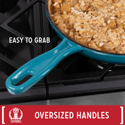 Basque Enameled Cast Iron Cookware Set, 7-Piece Set, Nonstick, Oven Safe