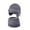 Dark Gray, variant on Kids Winter Hat and Scarf Set, Fleece Lined Knit Beanie with Ear Flaps, Warm Neck Warmer, Toddler Snow Accessories Set for Boys Girls 5-14 Beige