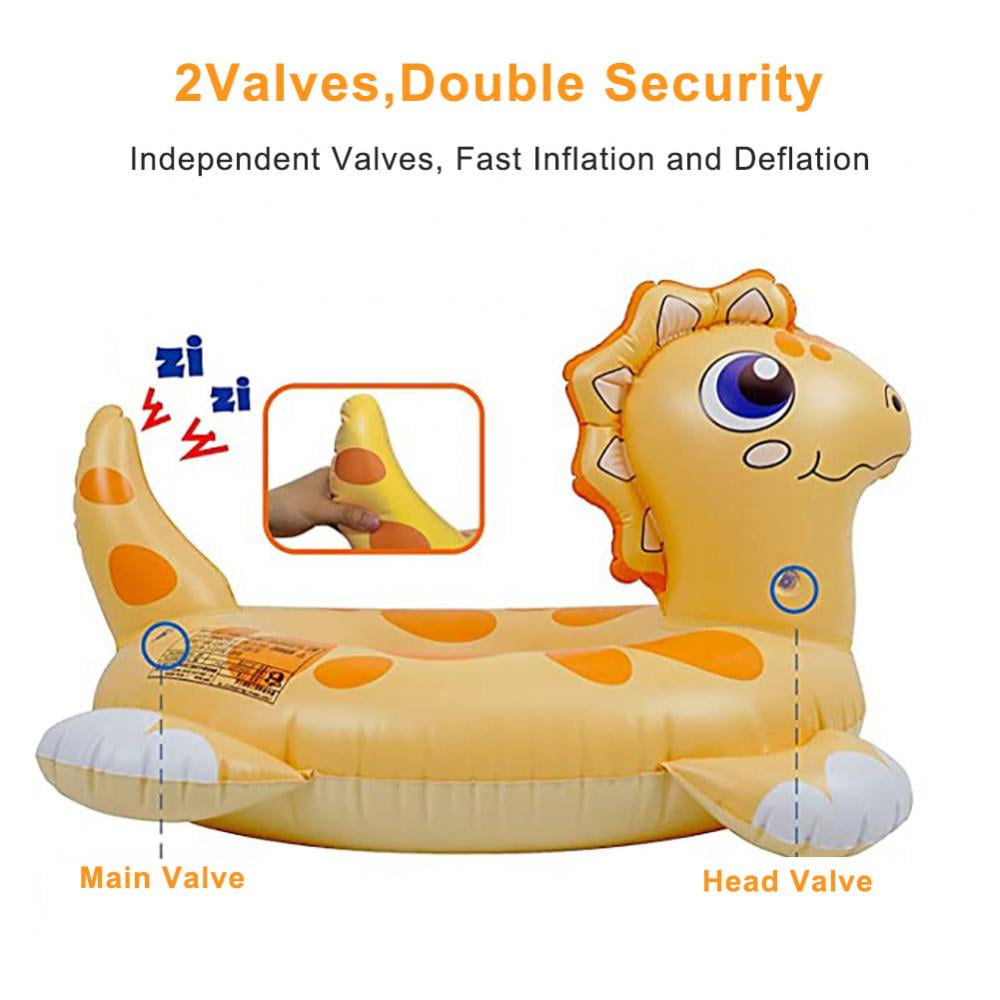 inflatable dinosaur pool toy