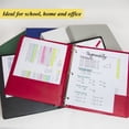thumbnail image 3 of BAZIC 3 Ring Binder 1.5" Economy Binders, Round Ring Hold 280 Sheets, 24-Count, 3 of 7