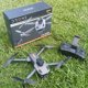 thumbnail image 2 of Dron WJSXC con cámara, motor sin escobillas, 3 cámaras, resistente al viento, modo sin cabeza, control por gestos, FPV, para adultos, RC, para principiantes, cuadricóptero, gris, 2 of 6