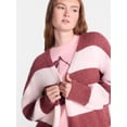 thumbnail image 4 of No Boundaries Women's Open Front Cardigan, Women's XXS-4X, 4 of 5