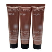 Redken Smooth Lock Stay Sleek Leave in Cream 1 oz set of 3