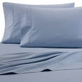 thumbnail image 1 of Wamsutta 525-Thread-Count PimaCott Wrinkle Resistant Full Flat Sheet in Blue, 1 of 1