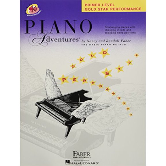 Pre-Owned Piano Adventures - Gold Star Performance Book - Primer Level Book/Online Audio (Faber Piano Adventures), 9781616776022, 1616776021, Paperback, Pap/Com edition