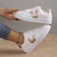 thumbnail image 1 of 2023 Zapatos De Tenis Para Mujer Verano Nuevos Deportivos De Fondo Plano Casuales Para Parejas, 1 of 4