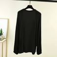 thumbnail image 4 of Yievot Lightweight Open Front Cardigans for Women Solid Color Long Sleeve Soft Casual Tops, 4 of 5