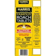 Harris Famous Roach & Silverfish Killer Tablets, 6 oz.