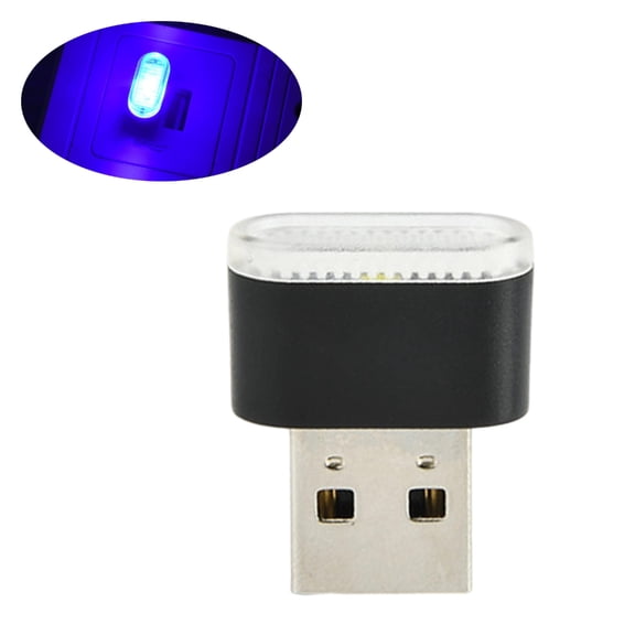 Dimmable USB Car Ambient Light with Colorful Mode Easily Setup LED Cargo Light