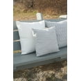 thumbnail image 5 of Coastal Breeze Grey Indoor and Outdoor Pillow 24X24, 5 of 12