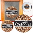 thumbnail image 2 of Welcome-Hanging-Leopard-Farmhouse-Decoration Welcome Sign Decorative Home Garden, 2 of 7
