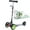 Black, variant on Kazoo Kids 3-Wheel Kick Scooter Step for Brake Deluxe Aluminum Frame, Black