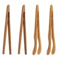 thumbnail image 1 of Txlixc Alicates para alimentos, pinzas de cocina, té, pan, suministros para barbacoa, freír, resistentes al calor Txlixc Moda, 1 of 6