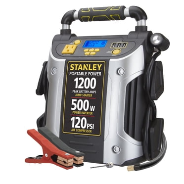 STANLEY 1200A Peak Jump Starter/Power Station w/500 Watt Inverter (J5CPD)