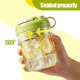 thumbnail image 5 of Ice Cube Bottle, 3 In 1 Leakproof Frozen Cup with Straw, Detachable Ice Tray for Home and Outdoor Use, 5 of 9
