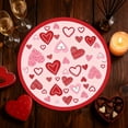 thumbnail image 2 of SLYNSHome 24Pcs Valentine's Day Paper Plates Party Supplies 7 inch Heavy Duty Disposable Plates Dinner Plates Dessert Plates for Anniversary,Holiday,Wedding, 2 of 6
