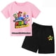 thumbnail image 4 of Nuevo conjunto de dos piezas de camiseta y pantalones cortos de Super Sonic, conjuntos de ropa para niños, niños y niñas, camisetas, camiseta y pantalones de Sonic, 4 of 4