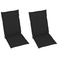 thumbnail image 5 of vidaXL Rocking Chair with Cushions Grey Solid Acacia Wood, 5 of 5