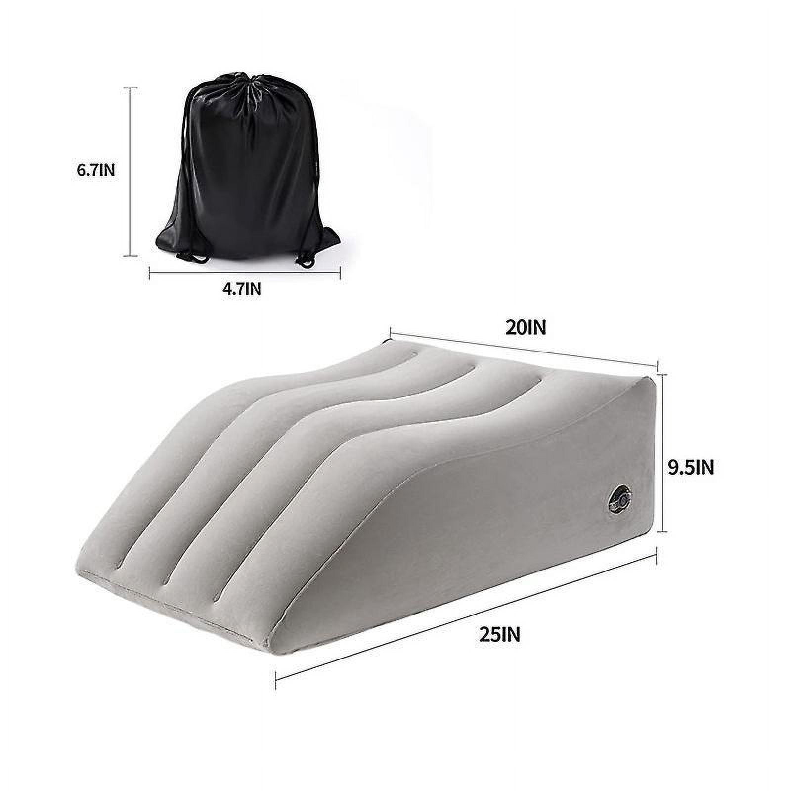 Shenfei 1pc Leg Elevation Pillow Inflatable Leg Pillow Comfortable Pillows For Sleeping Raised Legs Multi Function Cushion Pregnant Women And Ath