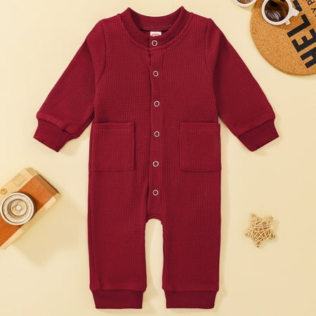 

Aayomet Baby Winter Romper Rompers For Baby Boys Baby Girl Boy Long Sleeve Sweater Romper Stripe Plaid Bodysuit Top Xmas Clothes 0-3 Months