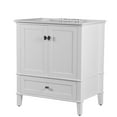 thumbnail image 3 of Bellaterra Home 800631-31-WH 31 in. Single Vanity with Quartz Top, White, 3 of 12